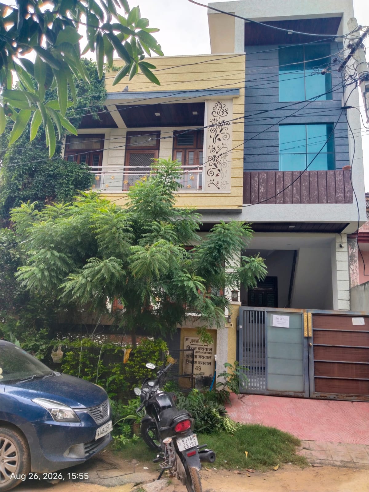 2bhk flat for rent-Vaishali Nagar-Jaipur